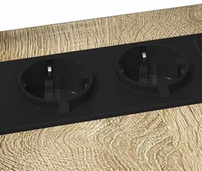 Éjjeli asztal Sonoma tölgy 41.5 x 26 x 60.5 cm Faanyag