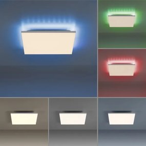 Leuchten Direkt 15561-16-LED RGB Dimmelhető mennyezeti lámpa CONRAD 27W/230V+ távirányító