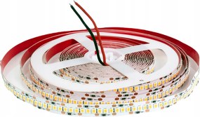 Extra Erős Led szalag 2835 240D/m 24W/m 24V DC meleg fehér 1m