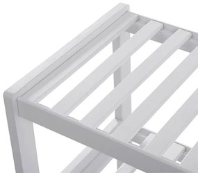 MATE cipőtároló, fehér