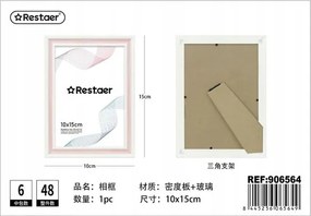 Képkeret 10x15cm Fehér strapabíró