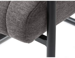 Sötétszürke étkezőszék Trout – Unique Furniture