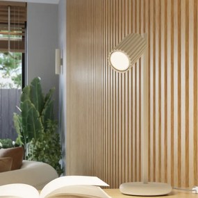 Sollux SL.1653 - Fali lámpa KARBON 2xGU10/10W/230V krémes