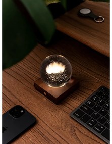 Sötétbarna USB fénydekoráció Amber – Gingko