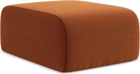 Terrakotta színű bársony lábtartó Lani – Makamii