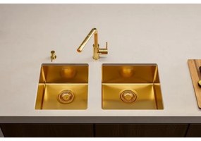 ALVEUS 1103381 - Mosogató QUADRIX 45x45 cm monarch bronz