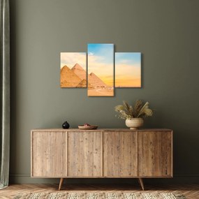 Az egyiptomi piramisok képe (90x60 cm)
