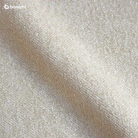 Bézs kárpitozott ágyneműtartós franciaágy ágyráccsal 160x200 cm Thessa Pillow – Bonami Selection