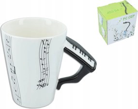Zenés bögre- Zongora 350ml Ajándék