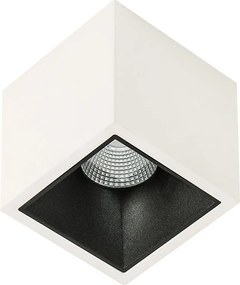 Italux modern spot lámpa alden white black deep 3000k fehér fekete itxslc78001/18w3000k