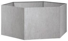 Rozsda színű corten acél növénytartó 90 x 90 x 45 cm