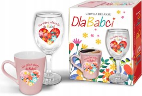 Nélkülözhetetlen 2in1 Pohár 220ml Bögre Szett Nagymamáknak Szett