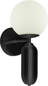 Italux modern fali lámpa aldeva fehér fekete itxwl-02340-1-bk