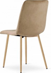 AKCIÓ Barna bársonyszék LAVA II. osztály