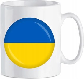 Bögre Ukrajna zászló Színek Ukrajna