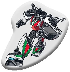 Transformers Autobot formapárna, díszpárna 41x34 cm Velúr