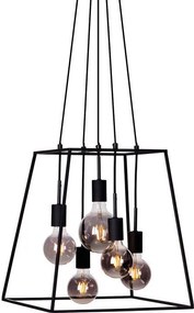 Italux ALMODOVI PND-11532-5-BL Függőlámpa 6x20W/E27 IP20