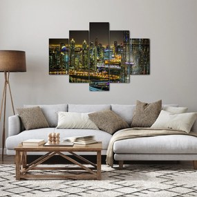 Éjszakai város képe (150x105 cm)