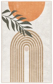 Krémszínű mosható szőnyeg 80x150 cm Dot Arch – Mila Home