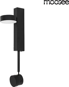 King Home MOOSEE CLARID BLACK MSE010400207 Fali lámpa 1x8W/LED 3000K 640LM IP20