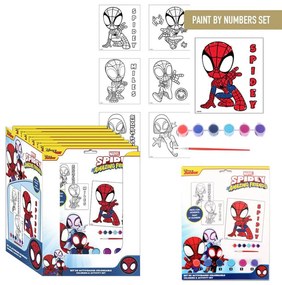 Pókember Spidey Friends számos kifestő szett