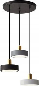 Mennyezeti Lámpa Led Loft Csillár Modern Fekete Szürke Fehér Stílusos