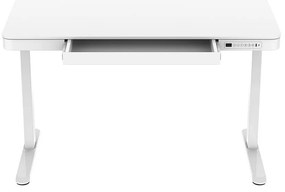 VELSEN íróasztal elektromos magasságállítással, vezérlőpanellel 120x60 cm fehér