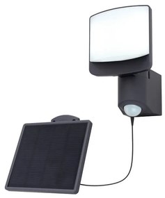 Lutec Sunshine kültéri mozgásérzékelős, napelemes reflektor, 7W LED, 5000K, 500 lm, IP54