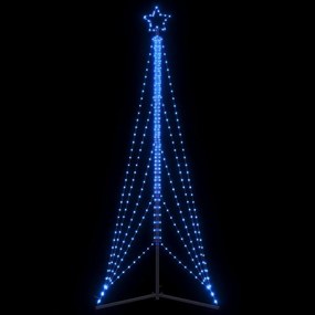 kék LED karácsonyfa 525 LED 302 cm