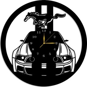 Áttört Autós Óra Mustang 50CM L! 17 Szín