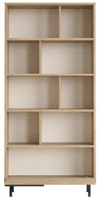 One Walnut and Oak könyvespolc