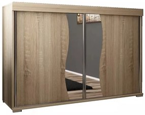 Tablet 2 120 Tolóajtós Komód 120cm, Sonoma Tölgy