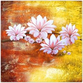 Poszterek 140x140 MagnĂłlia ĂĄg virĂĄgok