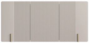 Malmi fali komód 150 cm - kasmír / crema bianca / arany