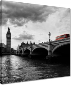 Vászonkép 40x40 Big Ben híd Anglia