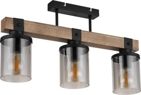 Mennyezeti Lámpa Matt fekete LILA GLOBO-15555-3D