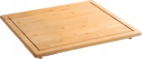 Vágódeszka védő tűzhelyhez konyhapult Nagy Bambusz 50x56cm