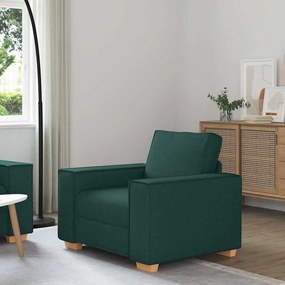vidaXL sötétzöld szövet kanapéfotel 60 cm