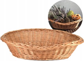 Stílusos Fonott Kosár Dekoráció Kompozíciók Kosár Diy Fonott 48 cm