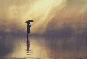 Fotótapéta Flizelin Dekoratív Hálószoba Rejtélyes jelenet 152x104