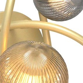 Zuma Line MB4922-2-EGBDN - Fali lámpa ARLON 2xG9/3,5W/230V arany