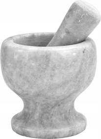 Márvány Mozsár 12,5 X 12,5 CM Fehér