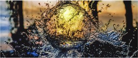 A víz képe (120x50 cm)