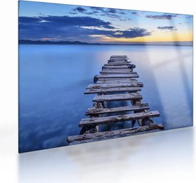 Kép - Pier, Zadar, Croatia (üvegen) (70x50 cm)