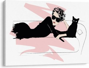 Kép - Fashion lady (70x50 cm)
