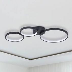 LED Mennyezeti lámpa FLAMENCO LED/33W/230V 4000K fekete