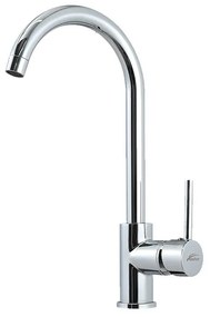 Noril mosogató csaptelep króm