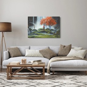 Kép - A kardok kertjének illusztrációja (90x60 cm)