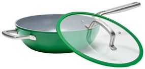 Wok serpenyő fedővel-kerámia felülettel ø 28 cm Meda 3.0 – FABINI