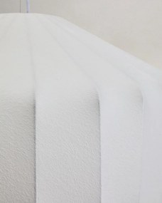 Fehér mennyezeti lámpa textil búrával ø 51 cm Somar – Kave Home